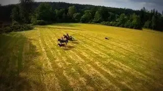 Koňská opera ze vzduchu