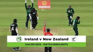 Ireland v New Zealand 2nd ODI, 2022 | Match Highlights