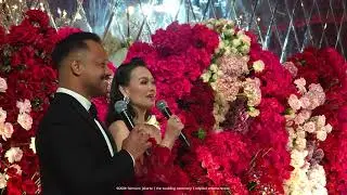 mc mandarin english for the wedding ceremony at fairmont jakarta