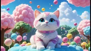 Cookie Cat and the Jellybean Jungle | Cookie Adventure Song | Interactive Nursery Rhyme for Toddlers