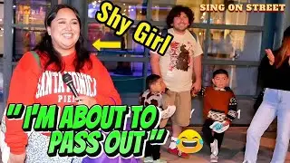 💗Shy Girl&rsquo;s Hidden Talent Shocks Everyone!😮Random Street Singing🍀Adele - All I Ask
