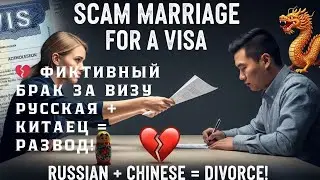   Смотрите До Конца Правда Щокирует💔ФИКТИВНЫЙ БРАК за ВИЗУ Русская + Китаец = РАЗВОД!