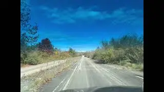Duncannon Pennsylvania, rare abandoned 4 lane  alignment that shared for US routes 11, 15, 22 & 322