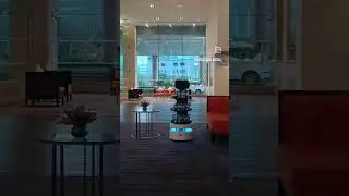 #Robots serving water
