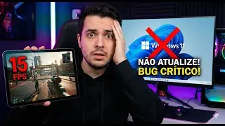 🚨 PARE AGORA! Atualiza&ccedil;&atilde;o KB5066835 do Windows 11 Destr&oacute;i FPS e Trava USB