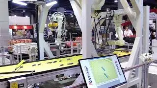 Robotic Conveyor with Kawasaki Pick & Pack Y Series Delta Robot