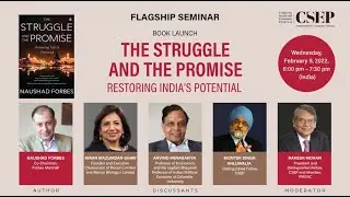 Book Launch | The Struggle and The Promise: Restoring India&rsquo;s Potential