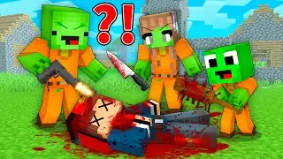 Why Mikey CRIMINAL Family Murdered POLICE JJ in Minecraft ? - Maizen