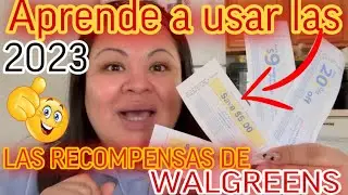 Como utilizar LAS RECOMPENSAS DE WALGREENS 🔥🔥🔥