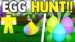 EGG HUNT!! (FREE ITEMS) | Build a Boat for Treasure ROBLOX