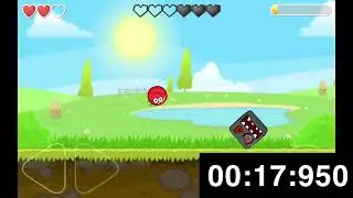 (My First Sub 50) Red ball 4 mobile 1st boss speedrun in 49.916