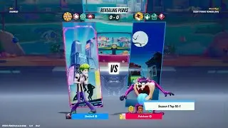 MultiVersus 1v1 ranked Shaggy(@StetheH ) vs Taz who had that 1v1 1st place sticker