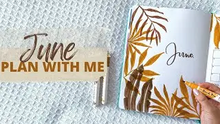 June Bullet Journal Setup | A4 Journal