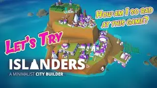 This City Builder is deceptively difficult! - Lets Try ISLANDERS
