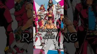 Ranking every JoJo based on drip #jjba