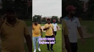 Bajhera Challanger Cricket Team 🏏 20/07/2025. Bajhera 🆚 dholana Bajhera Win