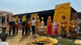 8076949511 Fiber Wedding Decoration Items Manufacturing In Dehli.शादी का सजावट का सामान फाइबर में Le