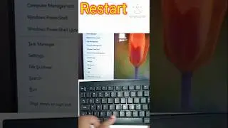Shortcut key to restart windows PC | #computertricks | #shortcutkeys | Computer tricks and tips