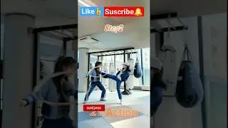 🔥 Girls Karate Fight Skills 🥋 | Power, Speed & Action! 💥 #shorts #karate #selfdefense #selfdefence 🔥