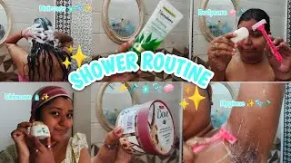 Ultimate Everything Shower Routine 🫧🧴🧼🪒🚿 , glowing skin, Bodycare, skincare, haircare 