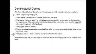 437I1 1CombinatorialGames