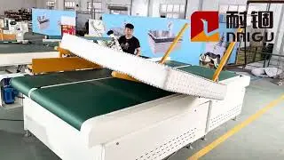 NG-07T Automatic Mattress Tape Edge Machine-Smart Edge Sewing for Modern Mattress Factories | NAIGU