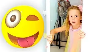 Nastya e papai fingem jogar jogos diferentes, hist&oacute;rias engra&ccedil;adas para crian&ccedil;as