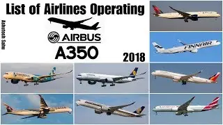 List of Airbus A350 Operators (Present + Future) [2018]