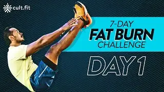 7 Day Home Workout Challenge for Fat Loss | Belly & Full Body Burn | cult fit | @cult.official