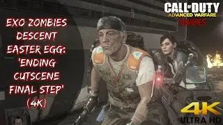 Exo Zombies Descent Easter Egg: Ending Cutscene 'Final Step' (4K)