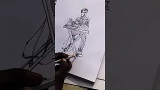 #live sketch #assighat #drawing #art #youtubeshorts #trending #shorts #video #viral