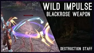 Wild Impulse - Blackrose Weapon Destruction Staff