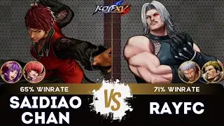KOF XV🎞️ SAIDIAOCHAN (Shermie/Vice/Athena) vs RAYRAYFC (O.Yashiro/O.Rugal/Yamazaki)🎞️Replay Match