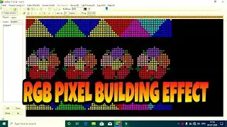 80x 50 NEW RGB PIXEL BUILDING EFFECTS