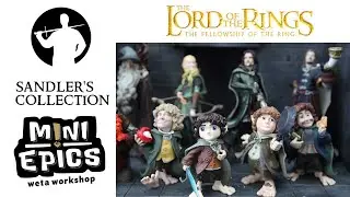 Sandler's Weta LOTR Mini Epics complete Fellowship of the Ring collection