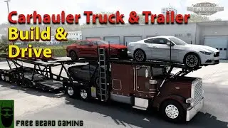 F3D&rsquo;s Brand New Pete 389 Autohauler | Build & Drive | American Truck Simulator