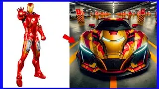 AVENGERS But SPORT CARS VENGERS 🔥All Characters 🔥(Marvel & DC) 2025 💥