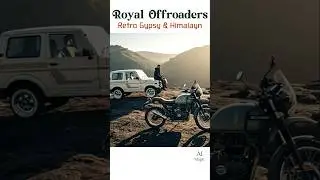 Gypsy Vs Himalayan | hills terrain #royalenfielddiaries #himalayan450 #himalayan411 #gypsyoffroad