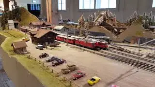 2021-09-09  Spur 0m im Bahnmuseum Albula in Berg&uuml;n, leider kein Fahrbetrieb