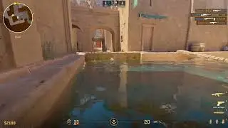 My pov vs their pov. (CS2 Anubis water glitch)