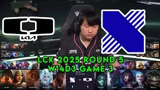DK vs DRX Game 3 | LCK 2025 Round 5 Week 14 Day 3 | Dplus KIA vs DRX G3