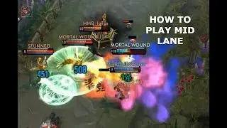 HOW TO PLAY MID LANE! Vainglory 5v5