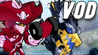 Barrix Spars with Wendigo in Brawlhalla