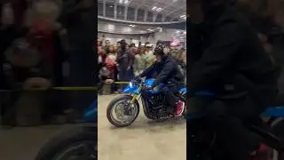 今年嬉しかったお仕事の一つがINDIAN Japan様に弊社の作品をお使い頂いて　著名なCarey Hart 氏に乗って頂けたこと😃#trijya #トライジャ #インディアンモーターサイクル