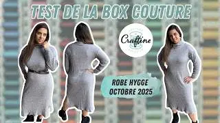 🧵 Mon avis sincère sur la Box Couture Craftine – je couds le modèle d'octobre 2025 !