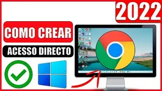 ✅Como crear acceso directo de google chrome a mi escritorio