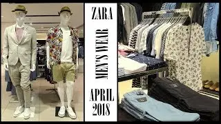 👍 Zara Men's Wear Spring Summer April 2018 Walkthrought