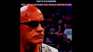 TOP 4 WWE Dream Matches We NEED in 2026! ☠️🔥#shorts#wwe#roman#brock