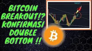 BITCOIN BREAK OUT RESISTANCE?! TANDA- TANDA POSITIF UNTUK RECOVER??  KONFIRMASI POLA DOUBLE BOTTOM??