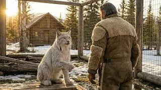The White Lynx Who Loved to Hug: A Heartwarming Alaskan Rescue Story